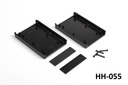 [HH-055-A-0-S-0] HH-055 El Tipi Kutu (Siyah, Düz Panel) Parçalı