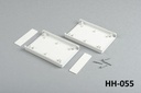 [HH-055-A-0-G-0] HH-055 El Tipi Kutu (Açık Gri, Düz Panel) Parçalı