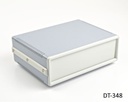 [dt-348-0-0-g-0] dt-348 masa tipi laboratuvar kutu (gri, taşıma kulpsuz, havalandırmalı) 12999