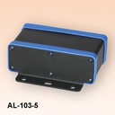 AL-103 Alüminyum Profil Kutu Siyah Mavi Conta 13109