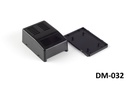 [DM-032-0-H-S-0] DM-032 Duvar Tipi Kutu (Siyah, Kapalı, HB, Havalandırmalı)+