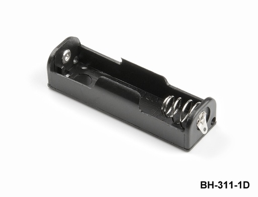 [BH-311-1D] BH-311-1D 1 adet UM-3 / AA boy kalem pil için tutucu (Kulaklı)