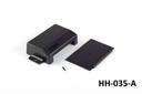 HH-035 El Tipi Kutu (Siyah, Açık, Tek Vidalı) Parçlı 660