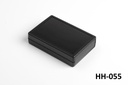 [HH-055-B-0-S-0] HH-055 El Tipi Kutu (Siyah, Kavisli Panel)