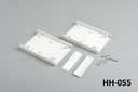 [HH-055-B-0-G-0] HH-055 El Tipi Kutu (Açık Gri, Kavisli Panel) Parçalı