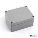 [SE-222-0-0-D-0] SE-222 IP-67 Contalı Kutu (Koyu Gri)- 1049