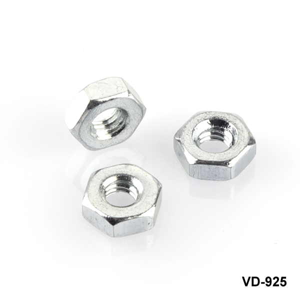 [VD-925-0-0-M-C] M 2,5 mm Somun (Çelik)