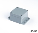 [SF-207-0-0-D-0] SF-207 IP-67 Montaj Ayaklı Contalı Kutu (Koyu Gri) 1569