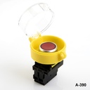 [A-390-0-0-Z-0] A-390 Buton Koruma Kapağı (Sarı-Şeffaf)++
