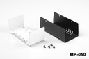 [mp-050-0-0-m-0] mp-050 metal proje kutusu (beyaz taban, siyah üst kapak)+ 12950