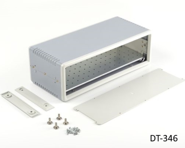 [dt-346-0-0-g-0] dt-346 masa tipi laboratuvar kutu (gri, havalandırmalı)+