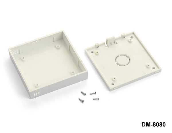[DM-8080-0-0-B-V0] DM-8080 Termostat Kutusu (Beyaz, V0)++