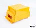 [VK-200-0-0-Z-0] VK-200 IP-67 İş Makinası Kumanda Kutusu (Sarı)++
