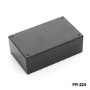 Pr-224 plastik proje kutusu siyah 13762