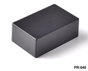 [PR-040-0-0-S-0] PR-040 Plastik Proje Kutusu (Siyah, Montaj Kulaksız, HB)