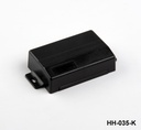 [HH-035-K-0-S-0] HH-035 El Tipi Kutu (Siyah, Kapalı, Tek Vidalı)