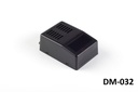 [DM-032-0-H-S-0] DM-032 Duvar Tipi Kutu (Siyah, Kapalı, HB, Havalandırmalı)