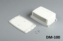 [DM-100-0-0-G-0] DM-100 Duvar Tipi Kutu (Açık Gri, ABS, Kapalı)+ 14693