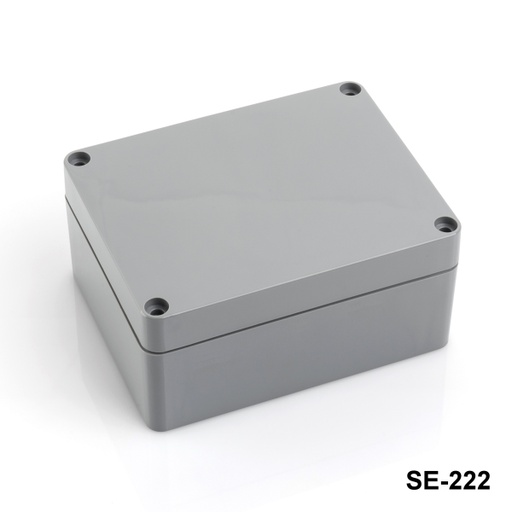 [SE-222-0-0-D-0] SE-222 IP-67 Contalı Kutu (Koyu Gri)-