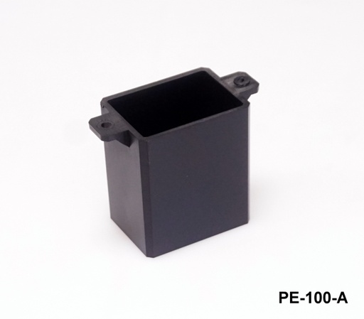 [PE-100-A-0-S-0] PE-100 Potting Kutusu (Siyah, Tabanı Açık)