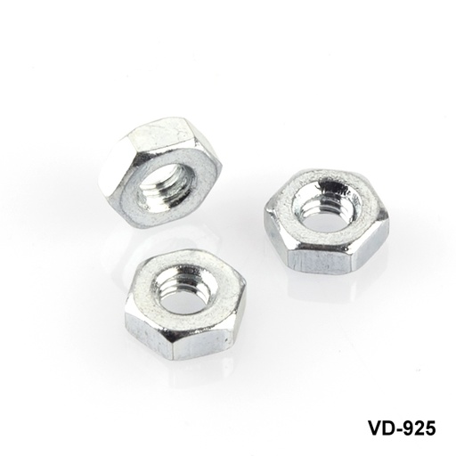 [VD-925-0-0-M-C] VD-925 M 2,5 mm Somun (Çelik)